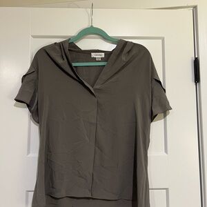 Calvin Klein Women's Charcoal Blouse